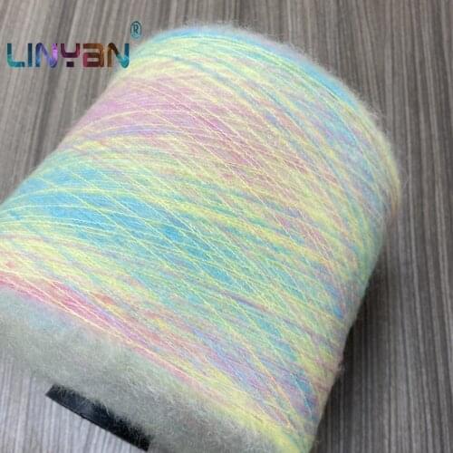 New 250g High quality merino yarn 40% wool yarn for knitting Dreamy color weave crochet organic yarn Scarf sweater threads ZL49
