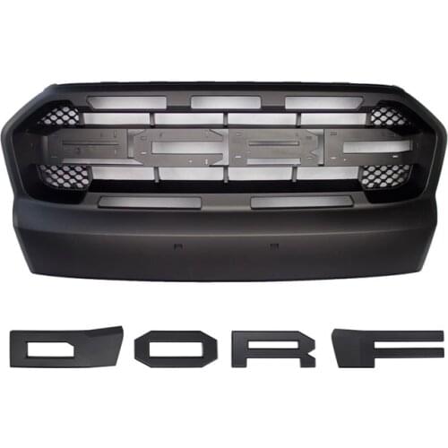 Front Grille Bumper Mesh Grill Grills Fit For Ford Ranger T7 T8 Xl Xlt Wildtrak Mk3 Bumper Cover Grille Car Styling