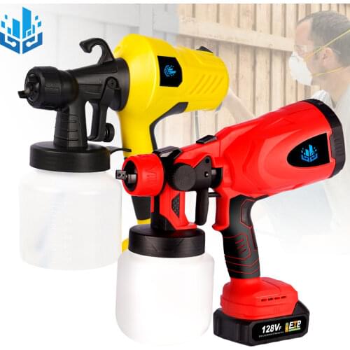 New Cordless Electric Spray Gun with Battery Household Disinfection Sterilization Portable Paint Sprayer For Makita 18V Battery