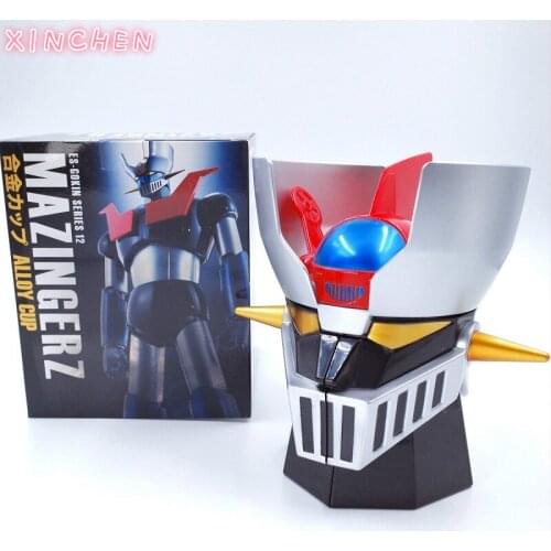 Ready Player One Creative MAZINGER Z Transformation Robot 420ml PC + Stainless Steel Mugs Cup Office Water Cup