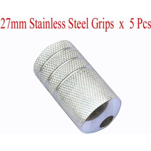 27MM Tattoo Stainless Steel Grip With Back Stem Tattoo Grips Supply 307-11
