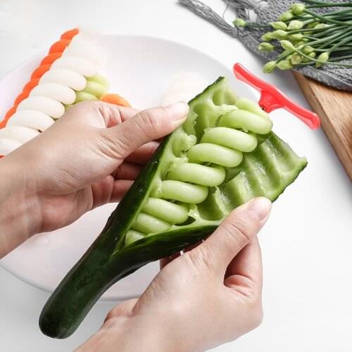 Manual Roller Spiral Vegetable Slicer for Carrot Potato Spiral Cutter Cucumber Salad Chopper Vegetable Spiralizer Kitchen Tools
