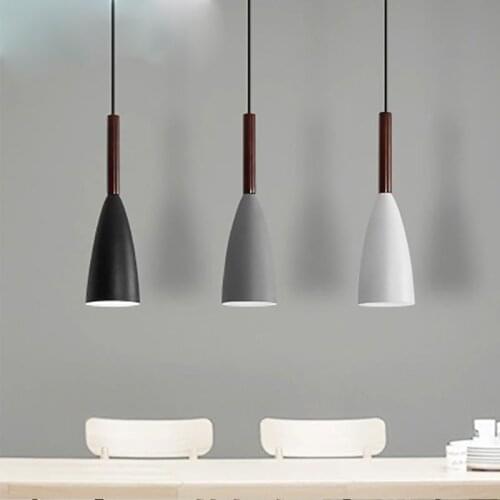 Retro Pendant Lights Kitchen Living Bar Coffee Bulbs Nordic Dining Room Restaurant Suspension Fixture Industrial Hanging Lamp