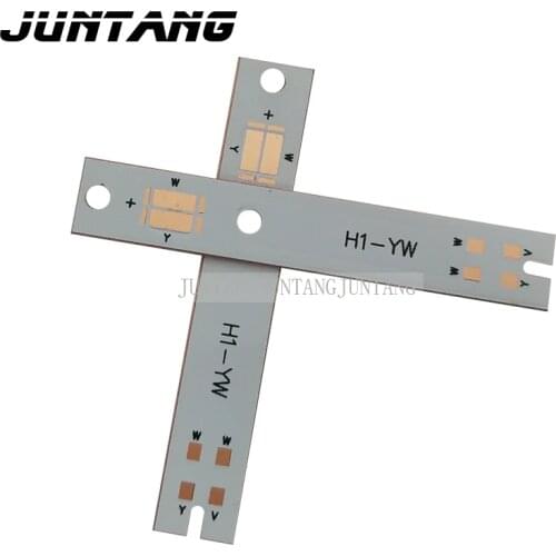 10pcs LED1860 H1 two-color copper substrate car light copper substrate circuit board LED PCB copper substrate spot direct supply