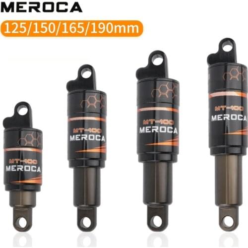 MEROCA Mountain Bike MT-100 Shock Absorber 125/150/165/190mm Oil Spring Rear Shocks 750/850/1000lbs Iamok Bicycle Parts