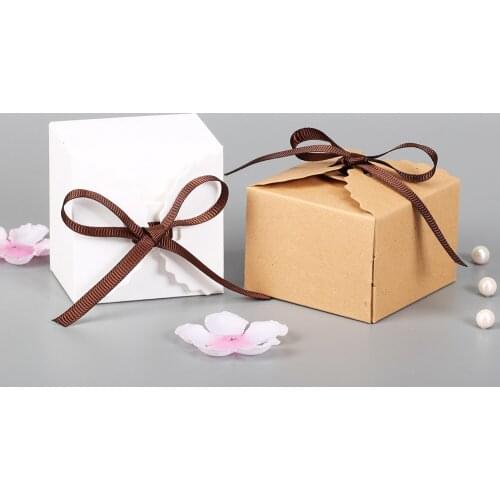 10pcs Wave Design Wedding party Favor Box Cartoon Treat Box Ice Cream Gift box Baby shower Birthday Party Candy box