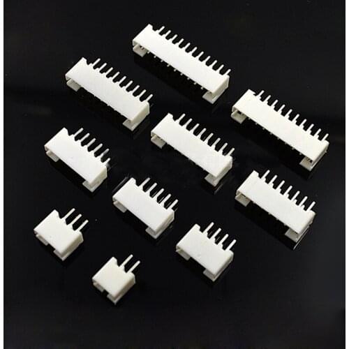 100pcs Connector Terminal Block Straight Plug PH2.0mm Pitch Connector PH-2/3/4/5/6/7/8/9/10/11P