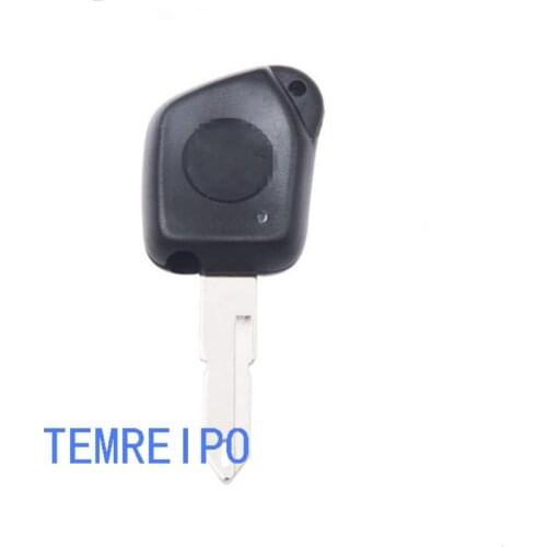 20pcs/lot 1 Button Key Remote Car Case Shell Fob For Peugeot 106 205 206 306 405 406 Replacement Auto Key Cover Fob