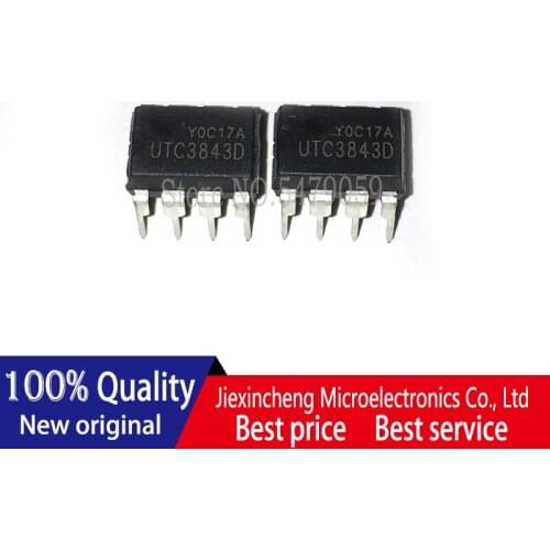 20PCS UTC3843D UTC3843 DIP8 New original