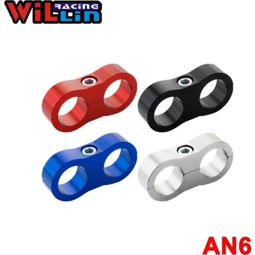 WILLIN - AN6 6AN Billet Aluminum Line Separator AN06 I.D:13.5MM ( Suit Hose 200-06) WLJN01-06 Gold/Purple/Red/Blue/Silver/Black