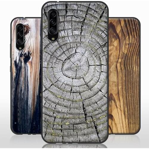 Wood grain stone Printing Case For Samsung galaxy A90 5G case Soft Silicone TPU back Cover For galaxy A90 A 90 A908 cases shell