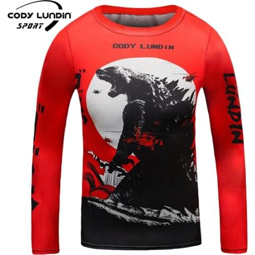 Kids Muay-Thai Rashguard Football Shirts New Design Children Sublimation Printed Shits Running Tops