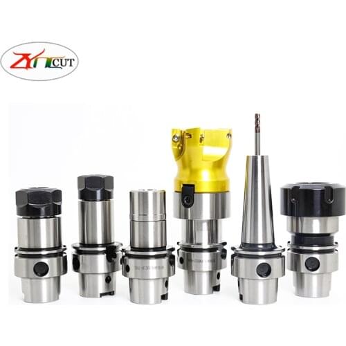 HSK32E HSK40E HSK50E-ER16 ER20 ER25 SK10 High Precision Tool shank of high-speed automatic tool changer for central effluent