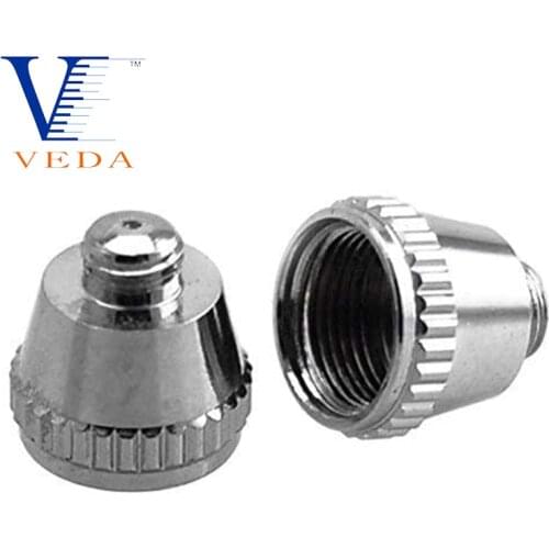 0.3mm/0.5mm Airbrush Nozzle Caps Replacement Parts for Airbrush Accessories Tools (1/2/5pcs different nozzle use different caps)