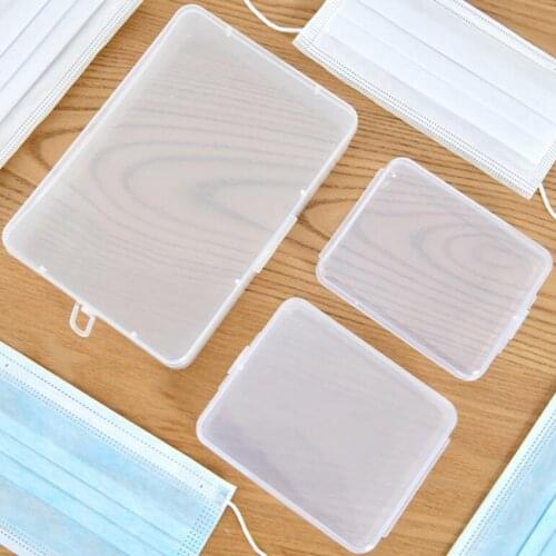 Small / Large Clear Plastic Storage Containers with Lids Empty Hinged Boxes for Beads, Jewelry, Tools, Craft Supplies, Fishing