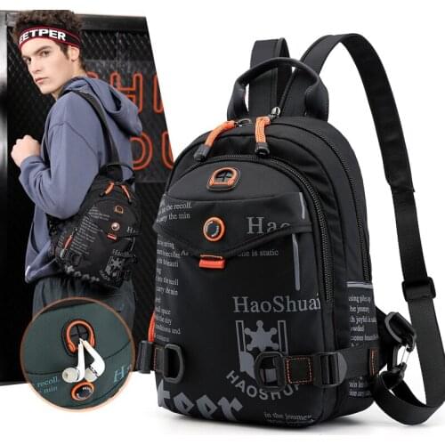 Ruil 2020 Men Shoulder Bags Personalized Fashion Messenger Bag Waterproof Nylon Versatile Travel Casual Bags