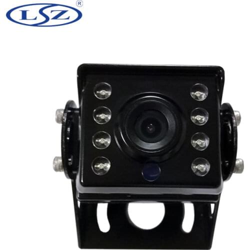 New listing Side front view car camera Square waterproof 12V wide voltage with infrared box truck / transport / passenger car