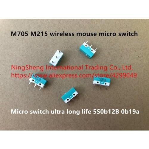 Original new 100% M705 M215 wireless mouse micro switch ultra long life 5S0b12B 0b19a