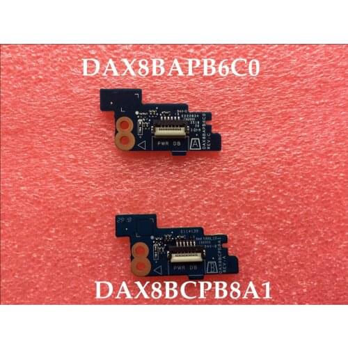 High quality DAX8BAPB6C0 DAX8BCPB8A1 For HP Probook 440 G5 445 G5 original laptop switch power board switch board button board