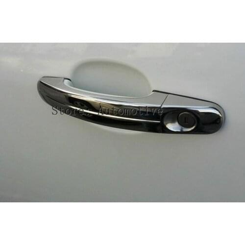 Fit For Ford Focus 2 Mk2 2005 2006 2007 2008 2009 2010 2011 Chrome Door Handle Cover Trim Catch Overlay Cap Cup Molding Garnish