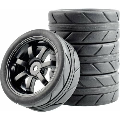 RC 9005-6087 Grip TiresTires & Wheel sets For HSP HPI 1/10 1:10 On-Road Racing Car