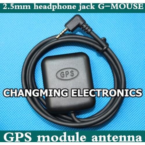 2.5mm headphone jack G-MOUSE GPS module antenna CT-GM25 send software(working 100% Free Shipping)5PCS