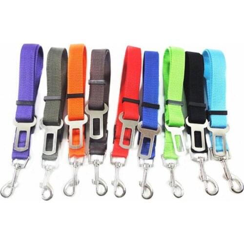 Dog pets car safety seat belt harness restraint lead adjustable travel clip for honda toyota mazda car styling car accessories