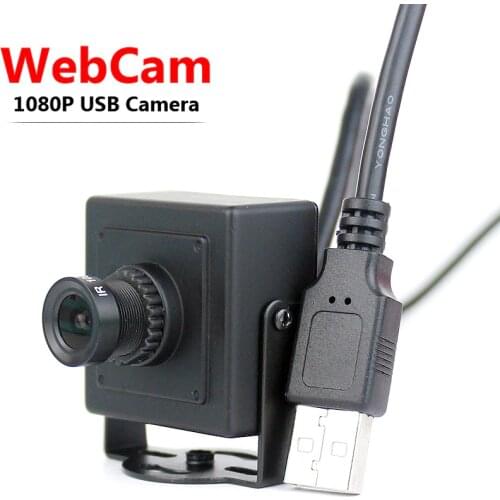 Ful HD 1080P webcam usb camera metal mini camera 3.6mm lens or 720P usb camera