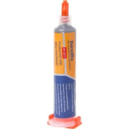 XD-Z40 Syringe Tube Solder Paste Flux With Lead Rework Reflow SMT Soldering