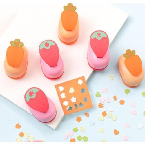 10pcs Strawberry Embosser Embossing Printing Scrapbook Paper Punch Embossing Machine Handmade DIY Paper Cutter Craft Gift
