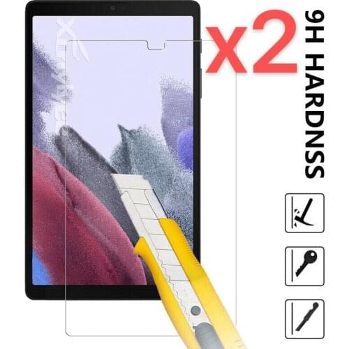 2Pcs Tablet Tempered Glass Screen Protector Cover for Samsung Galaxy Tab A7 Lite Full Coverage Screen