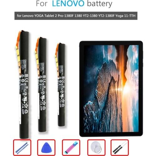 L14C3K32/L14D3K32 Battery For Lenovo YOGA Tablet 2 Pro-1380F 1380 YT2-1380 YT2-1380F Yoga 11-TTH Notebook Li-ion Bateria