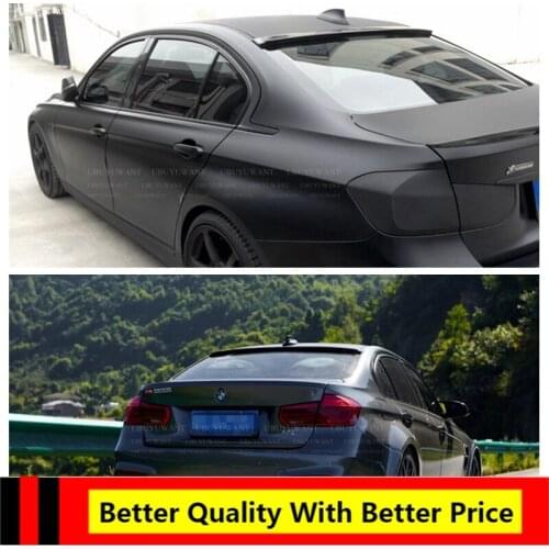 For BMW F30 3 Series 2012 2013 2014 2015 2016 2017 2018 P ABS Painted ROOF Spoiler Tail Trunk Boot Wing Decoration Car Styling