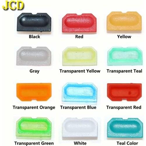 JCD 1PCS Multicolor Dust Cover For Game Boy GB Game Console Shell Dust Plug Plastic Button For DMG 001