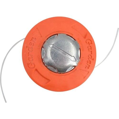 M10 Brush Mower Bump Spool Grass Trimmer Head 2 Lines Head String Saw Grass Brush Mower Grass Brush Removal Trimmer Head