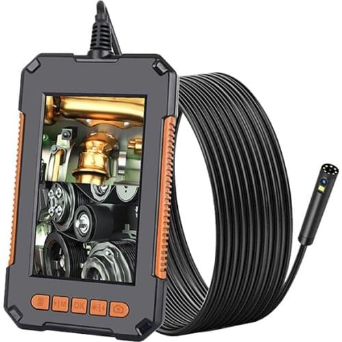 P40 update 8mm Single & Dual Lens Industrial Endoscope 1080P HD 4.3 " LCD Digital Inspection Camera no-usb endoscope