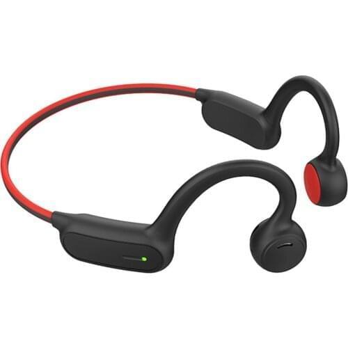 Headphone Bone Conduction Headphones Bluetooth Wireless Sports Earphone Headset Stereo Hands-free With Microphone For Running