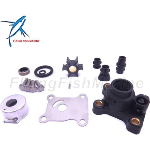 Outboard Engine 394711 0394711 Water Pump Repair Kit with Housing for Evinrude Johnson OMC BRP 9.9HP-15HP Boat Motor, 18-3327 Si