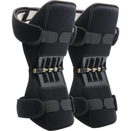 Non-slip Joint Support Knee Booster Lift Knee Pads Care Powerful Rebound Spring Force Knee Pads Force Knee Booster Leg Protector