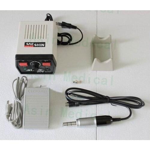 SAESHIN Dental Micro Motor E-type Carbon Brush Handpiece204+108E 35,000RPM