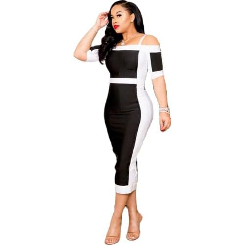 SCSTRONGER Plus Size Summer Dresses