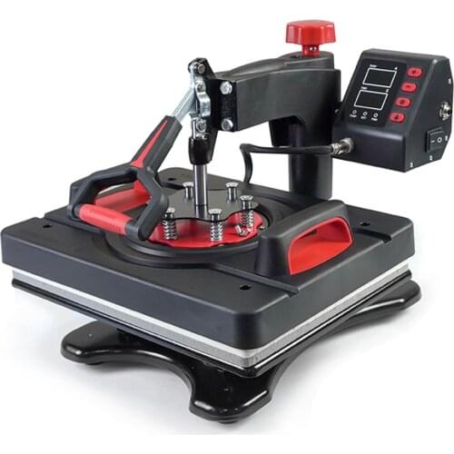 Heat Press Machine Thermal Transfer Device 1-999s Timing 40-210℃/104-410℉ Temperature ℃/℉ Switchable Printing Heating Machine