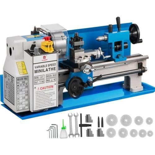 7"x14" Mini Metal Lathe 550W Precision Metalworking Dependable Performace