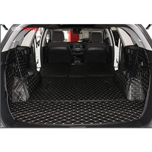 High quality! Special car trunk mats for KIA Sorento 7 seats 2019 waterproof boot carpets liner cargo mat for Sorento 2020-2015