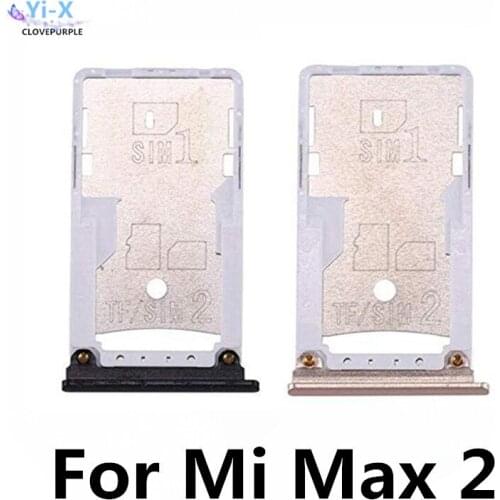 10pcs/lot For Xiaomi Mi Max 2 Max2 Sim Micro SIM Card SD Reader Holder Sim Tray Adapter