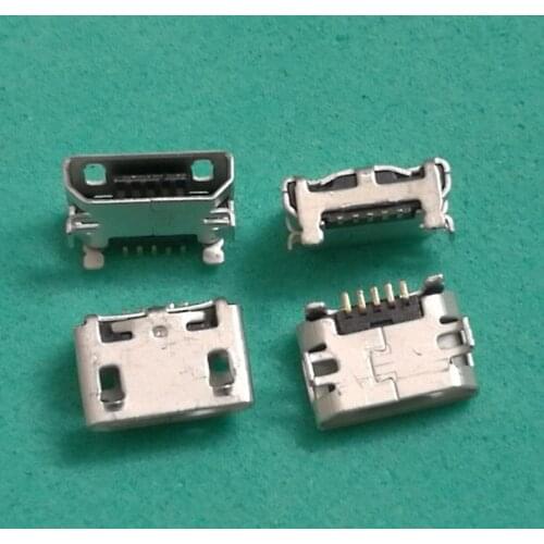 100pcs Micro usb connector charging port socket power plug dock PORTA DATI FOR MEDIACOM SMARTPAD i2 10 M-SP10I2A