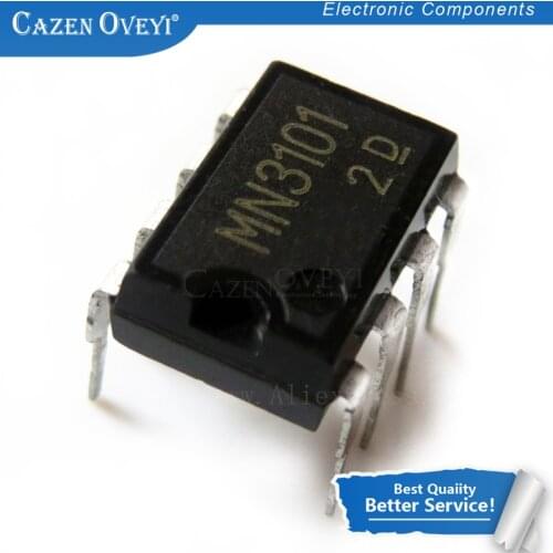 2pcs/lot=1pair MN3007 + MN3101 DIP-8 Microcomputers/Controllers CHIP In Stock