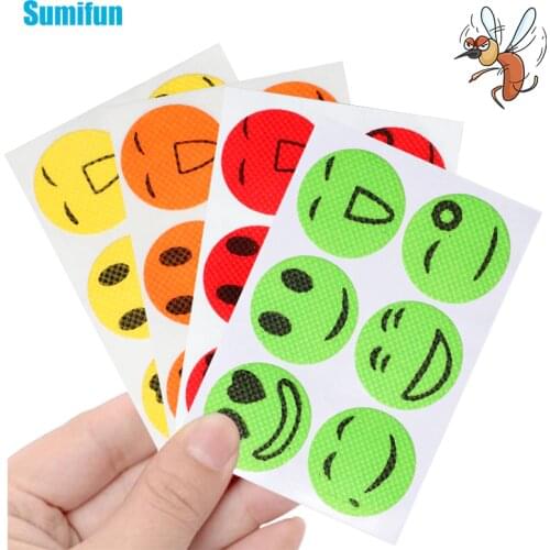 24/48Pcs Mosquito Repellent Patch 100% Natural Pure Essential Oil Camping Travel Outdoor Anti Mosquito Medical Plaster For Kids