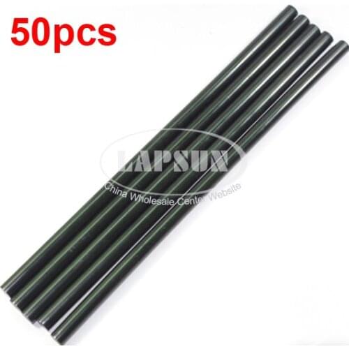 50pcs / Pack / Lot 300mm x 11mm Glue Stick Adhesive technology Hot Black Glue Sticks PDR Atlas Olympian 300mm Long