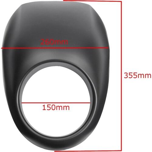 Motor Accessories Motorcycle Head light Mask Headlight Fairing Front Cowl Fork Mount For Harley Sportster Dyna FX XL 883 1200